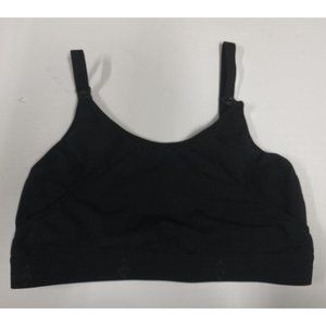 Black Nursing Bra Size L